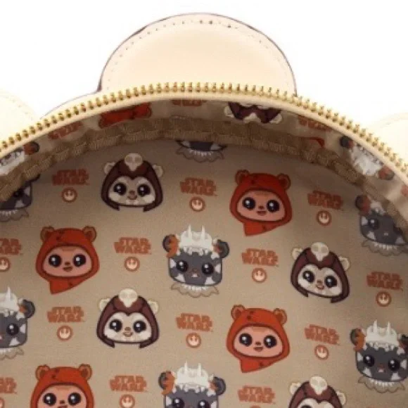 Loungefly Star Wars Limited Edition Logray Ewok Plush Cosplay Mini Backpack - Picture 4 of 9